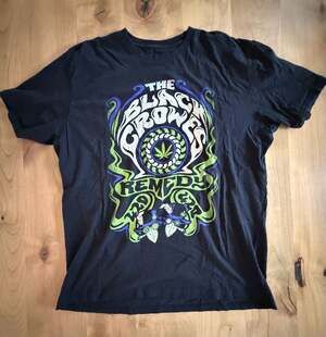 The Black Crowes Remedy 420 Graphic Black T-Shirt